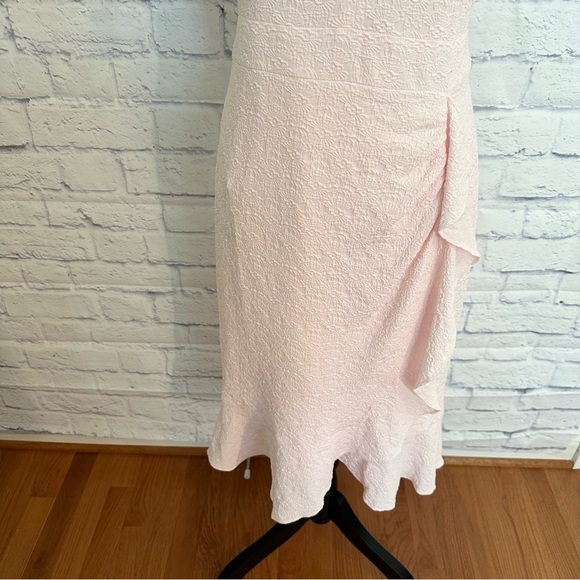 Nanette Lepore Flutter Sleeve Textured Dress - Picture 3 of 10